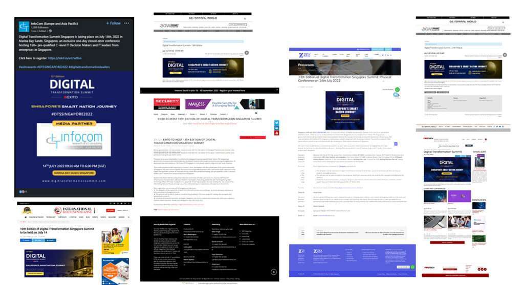 Digital Transformation Summit 2023 | 20th Edition | Singapore